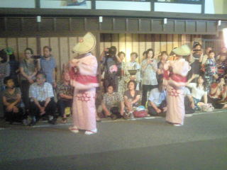 風の盆　前夜祭・西町