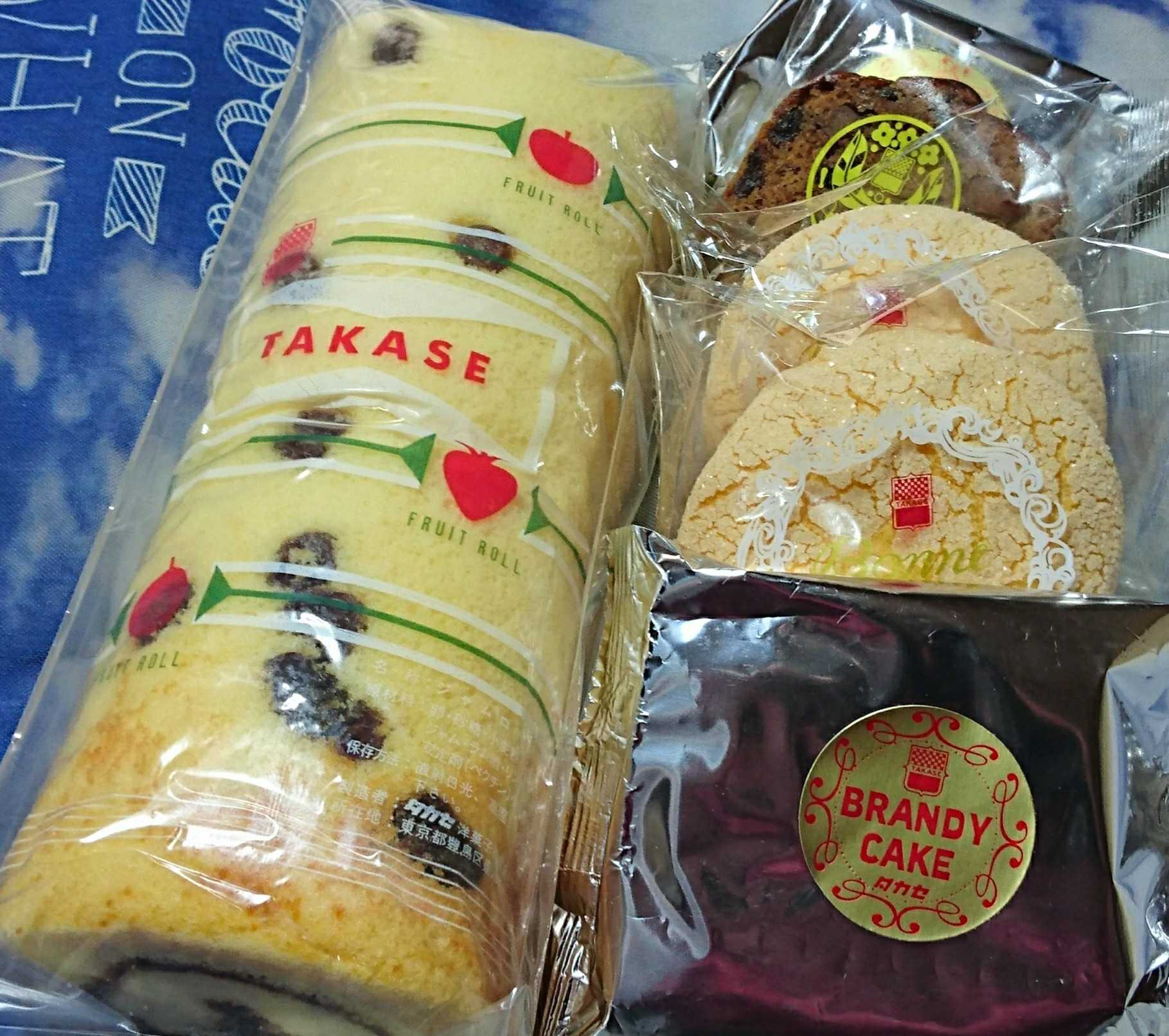 池袋タカセ洋菓子ロールケーキ他 コブタとしおｂの介護生活と他 楽天ブログ