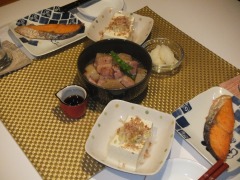 夕飯