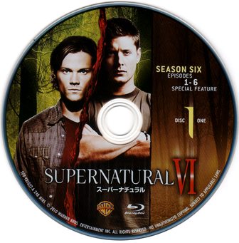 『0453　スーパーナチュラル SEASON 6 DISC 1　［THE COMPLETE  SIXTH SEASON］』ピクチャディスク