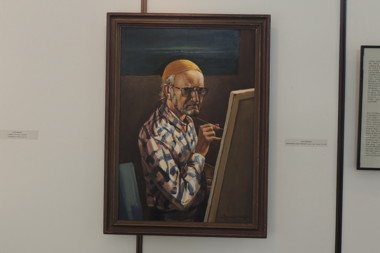 リガ大聖堂で飾ってあった絵画