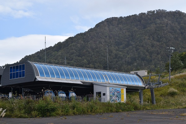 ハイランドスキー場のゴンドラ