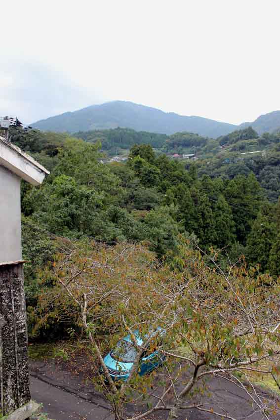 榎谷から見た高越山♪