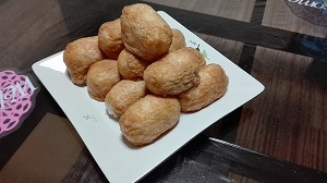 我が家のいなりずし