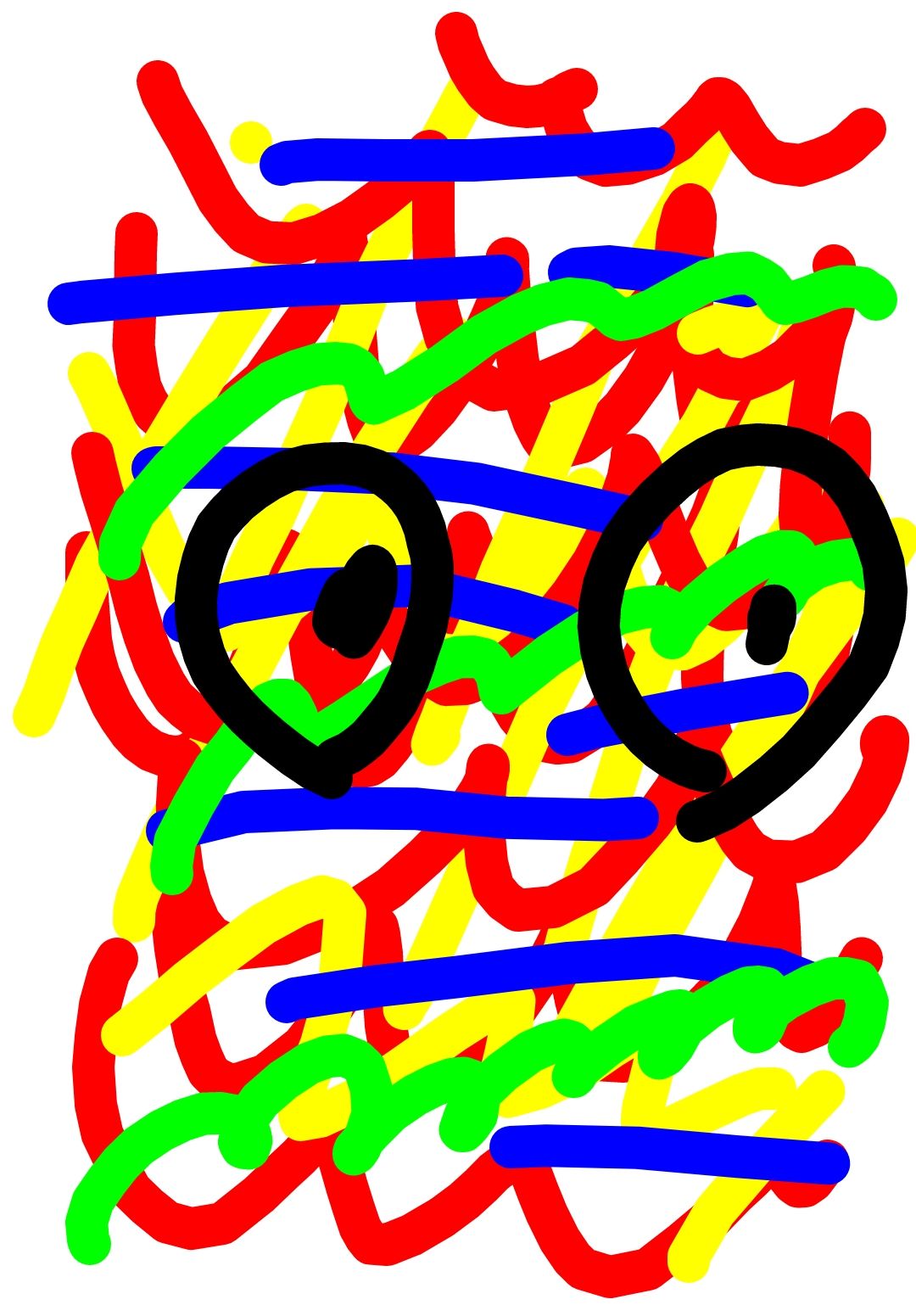 考えるおじさん シュールかつ下手な絵 楽天ブログ