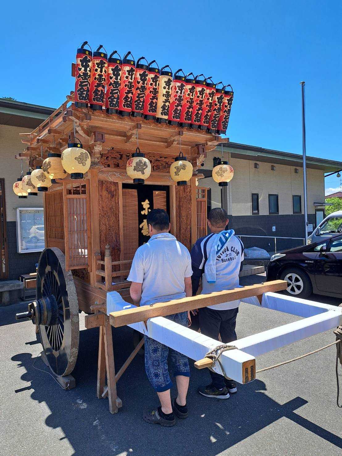 屋台 山車 二輪 祭り ストア