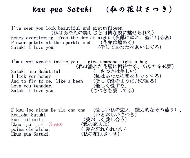 オリジナル曲をアップ 大木一男のハワイアン活動と趣味の楽しみ 楽天ブログ