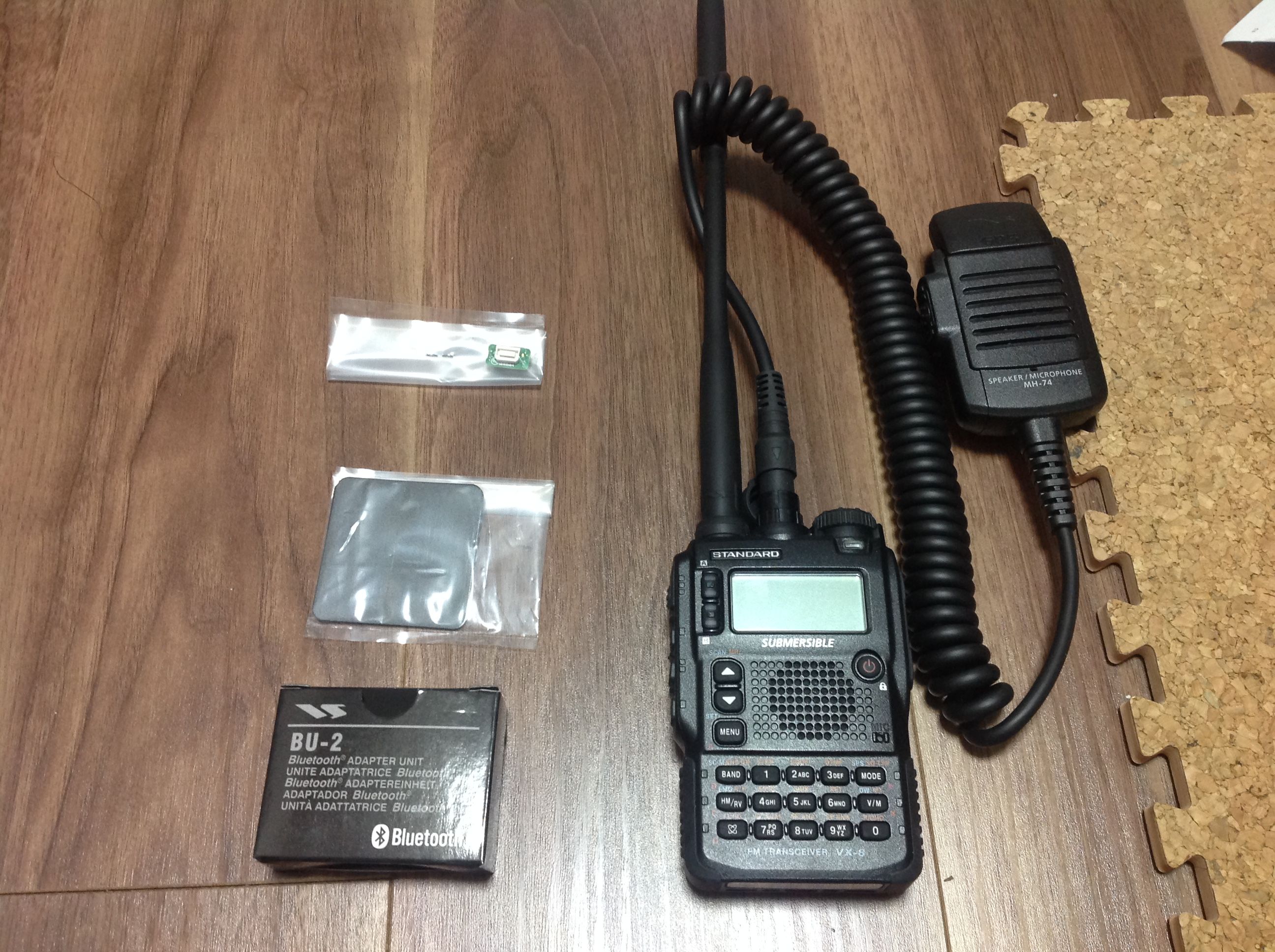 八重洲無線 YAESU STANDARD VX-8D アマチュア無線機 Bluetoothユニット