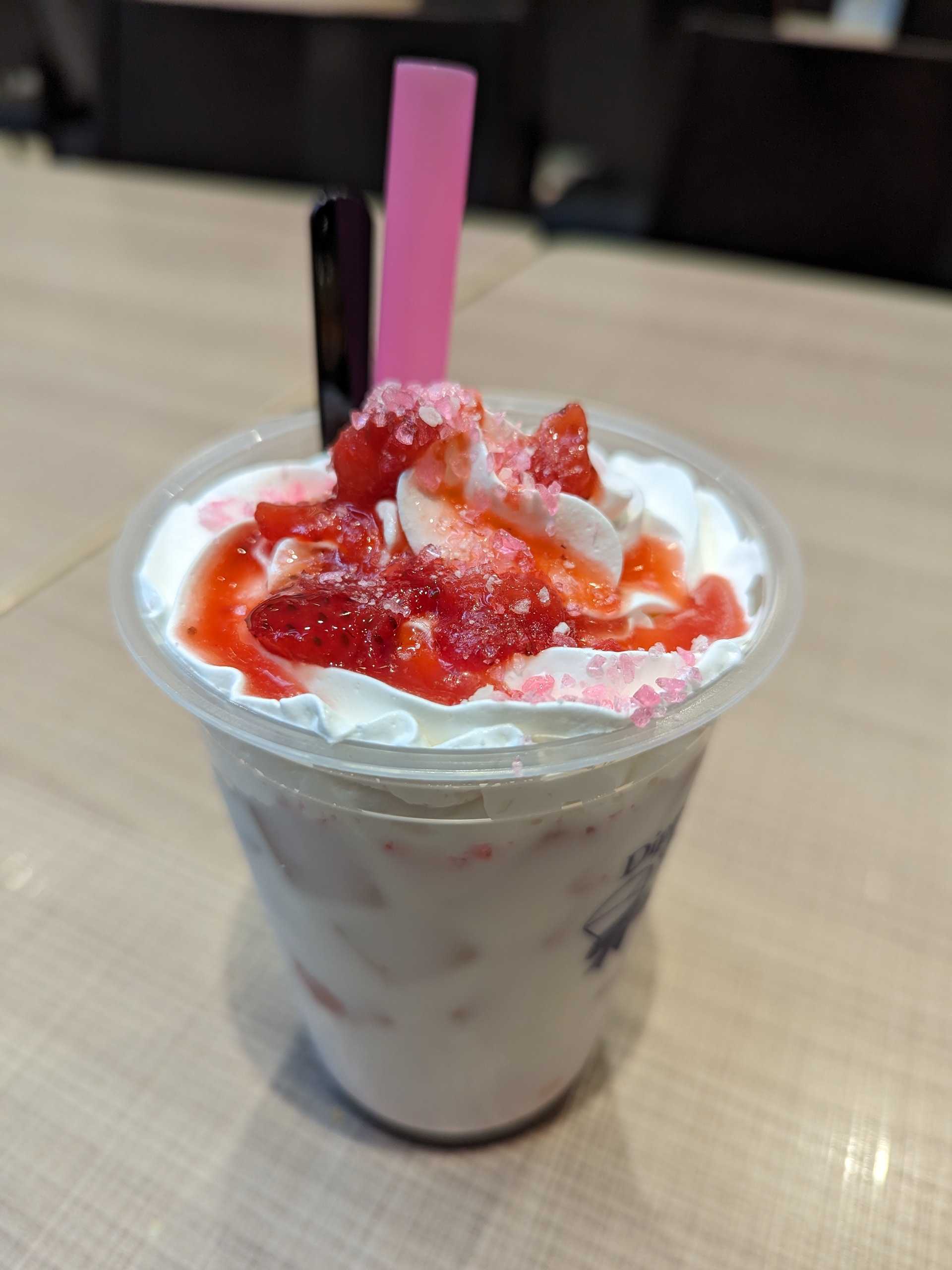 ディッパーダン】サクマいちごみるくコラボキャンディクリーム