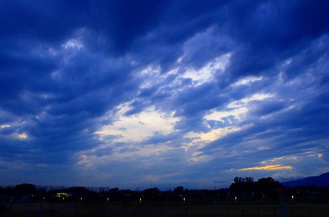 夕暮れ雲 バスリコのつぶやき 楽天ブログ