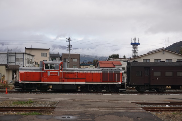 飯山線 旧飯山駅 界隈の SL6