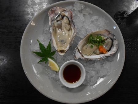 宮島　カキ料理