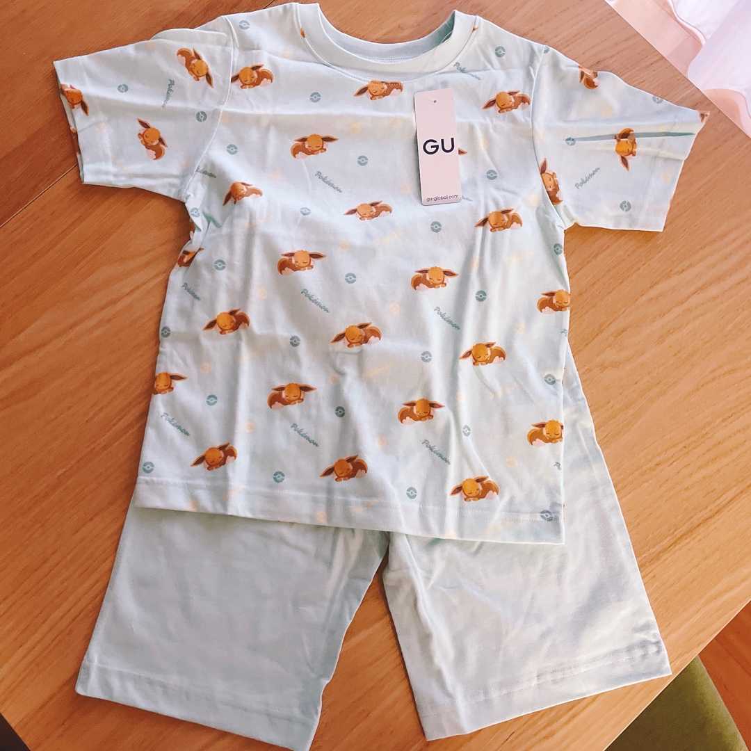 Gu でポケモンパジャマのお買い物 プリンセススパークルン Fashionable Life With Child Care 楽天ブログ