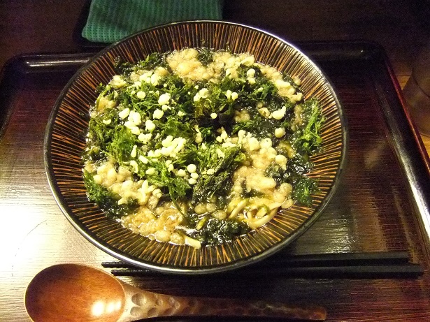 生そば玉川池袋東口店のばら海苔そば１