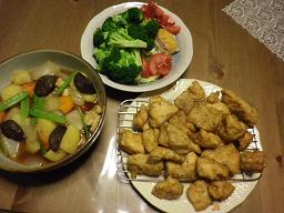 から揚げ　じゃが煮　ブロッコリー630.jpg