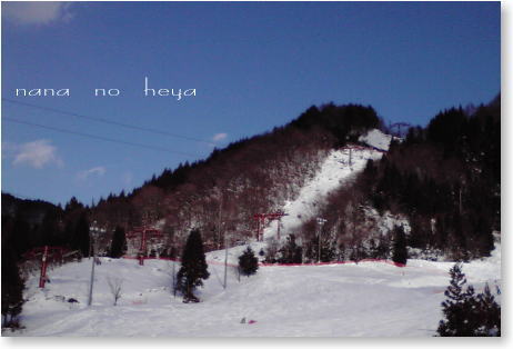 岐阜　白鳥　しらおスキー場