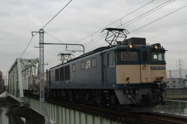 水戸ホキ工臨EF81 81＆鹿島貨物EF64国鉄色2