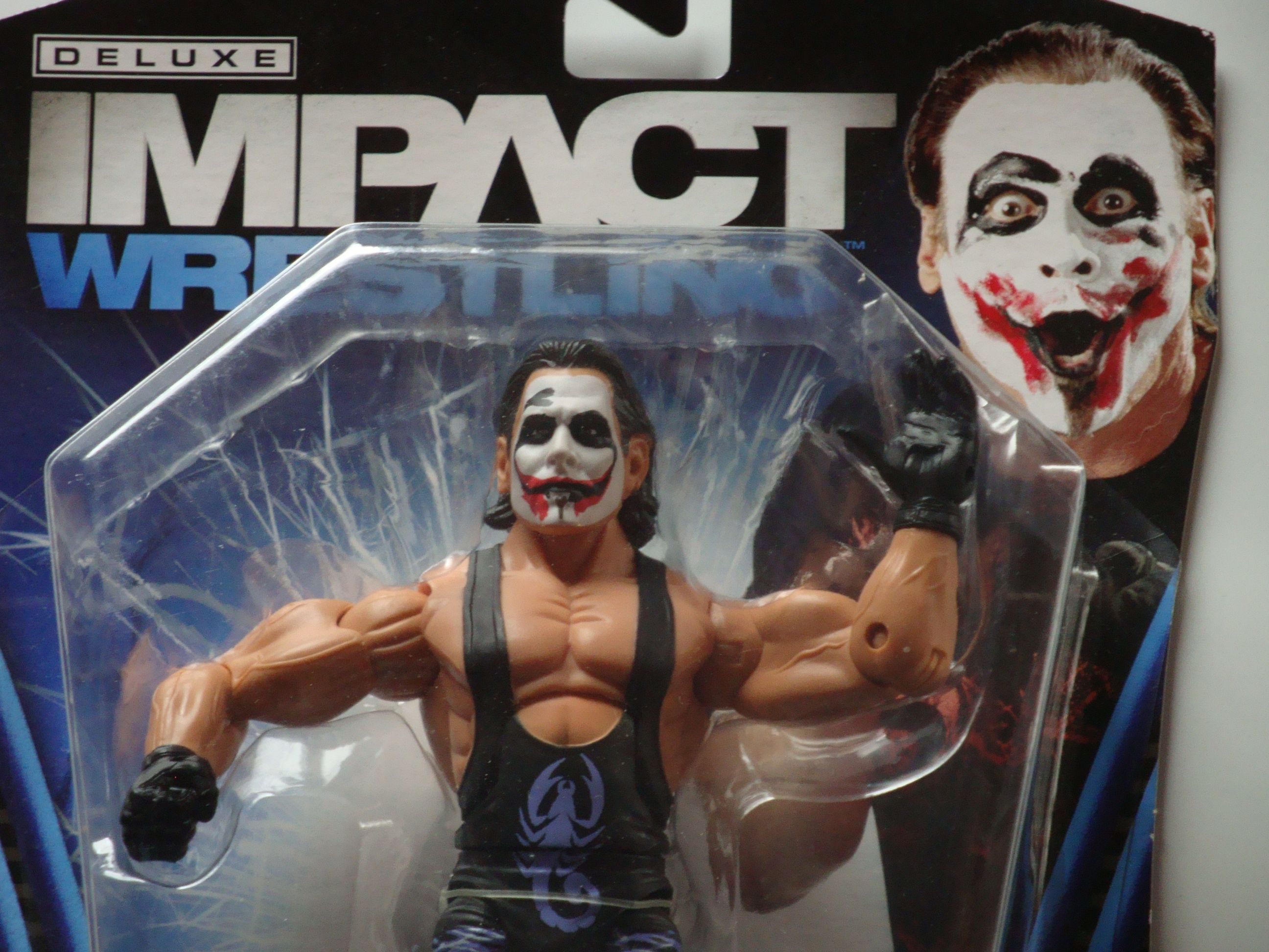 TNA フィギュア スティング TNA 2012 DELUXE IMPACT WRESTLING STING スティング（白