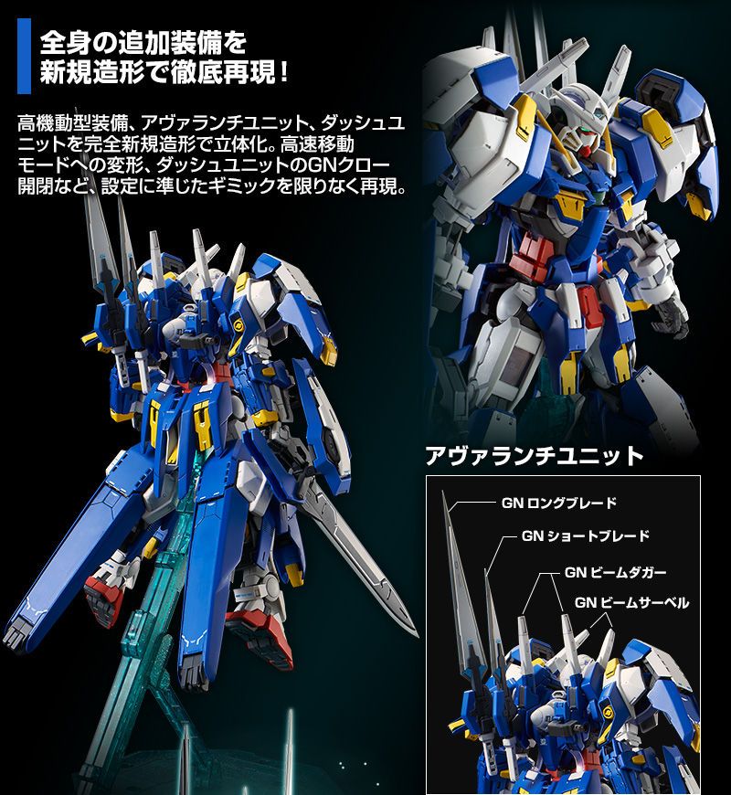 春夏新作 MG ガンダム アヴァランチエクシア完成品 - おもちゃ