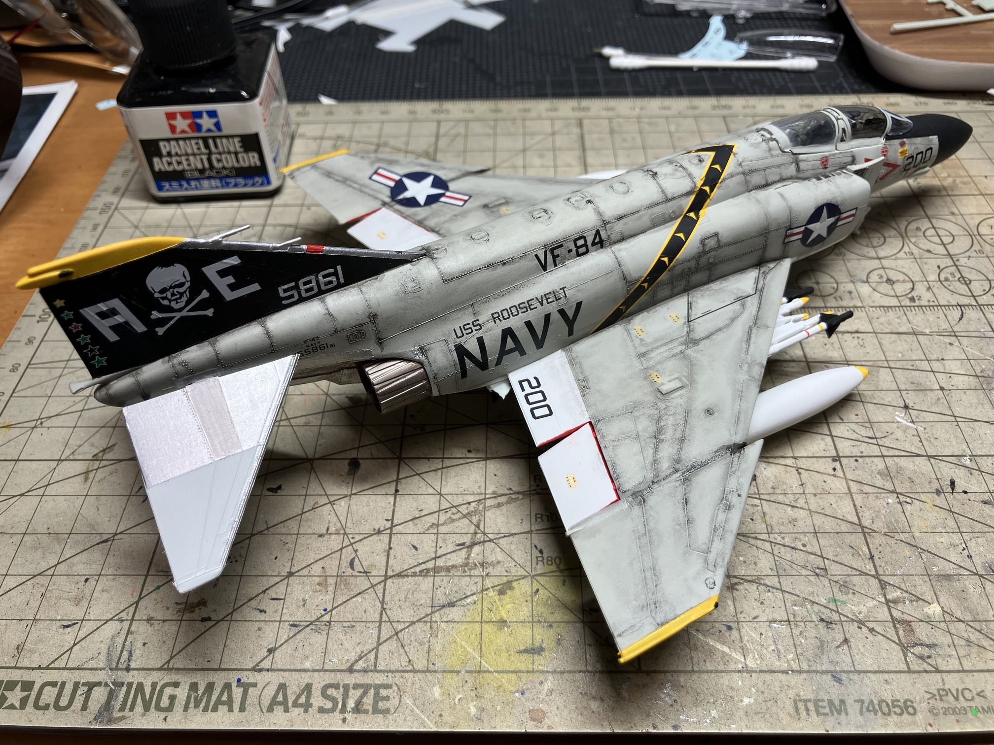 Revell F-4J ウェザリング | Legends of Aviation 雑食モデラーの工作