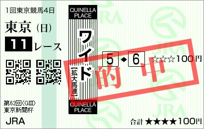2012.02.05　東京　東京新聞杯　ワイド.JPG