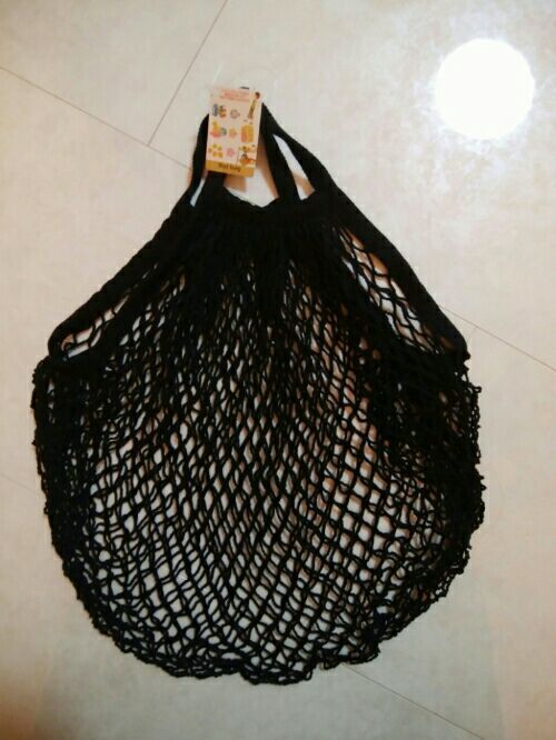 キャンドゥ 黒のネットバッグ 白黒大好き モノトーンブログ 楽天ブログ