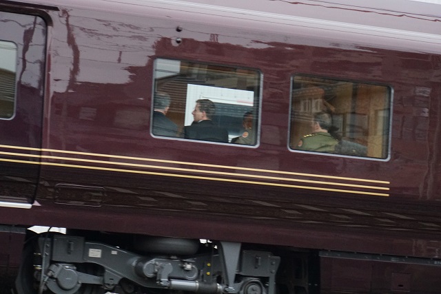 常磐線 E655系お召し列車 天皇皇后両陛下およびルクセンブルク大公国国王殿下夫妻の茨城県ご訪問6