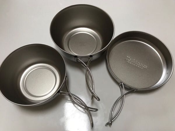 2018/7/8 モンベル チタンボール・ディッシュセット | とめの遊びの