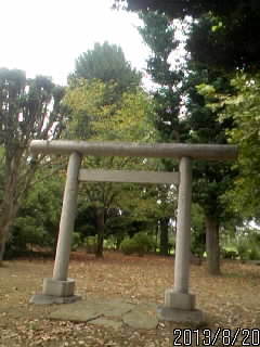 結城城の鳥居２