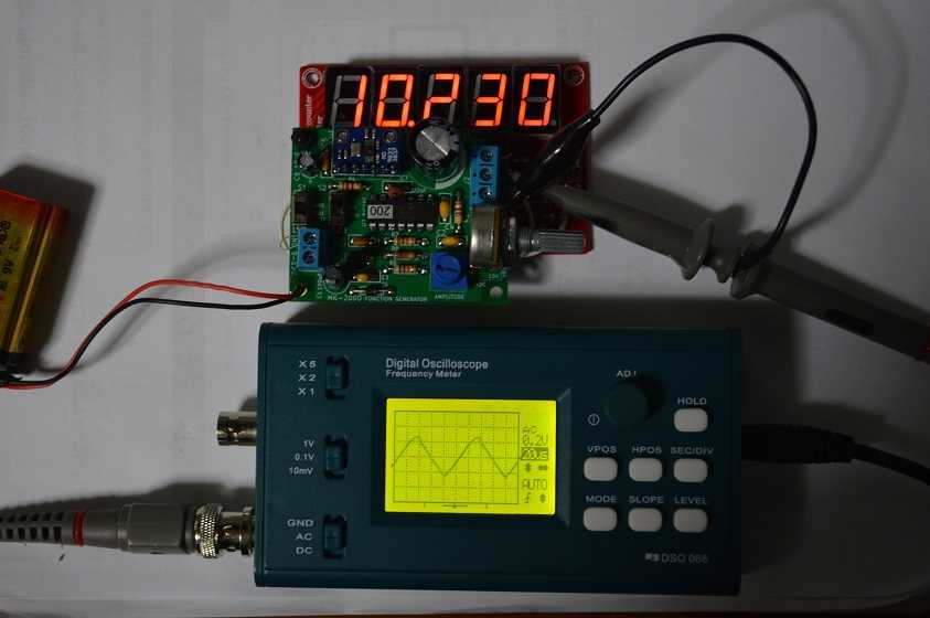 千石電商の正弦波・三角波・方形波発生器に周波数カウンターを付けました。 | 日本を征服だ！ - 楽天ブログ