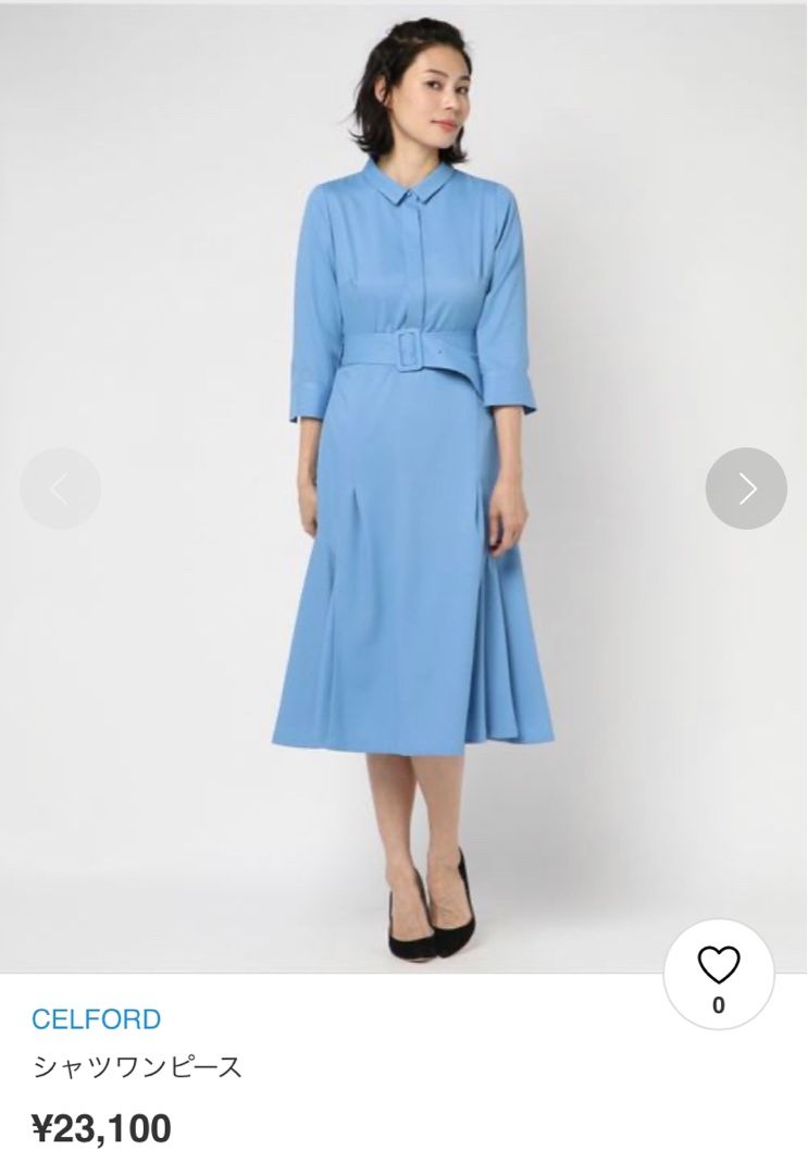 メーカー公式ショップ 新品 セルフォード シャツワンピース 黒 トップス Theweeklyjuicery Com