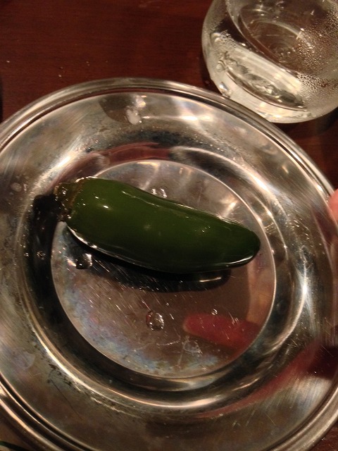 青唐辛子のピクルス