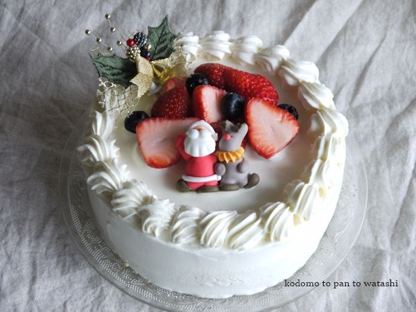 クリスマスケーキ19 子どもとパンと私 楽天ブログ