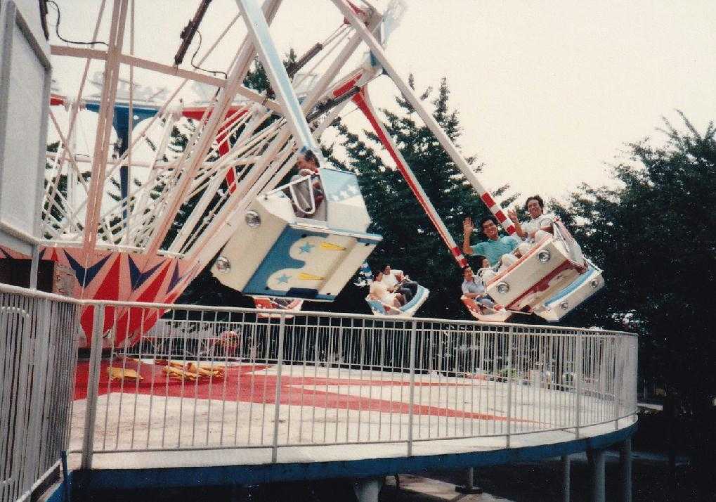 夢見心地の光る空中ブランコ