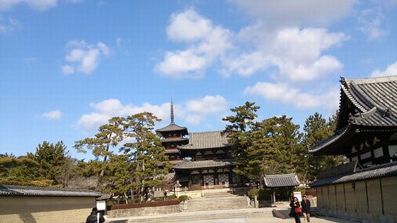 法隆寺入口
