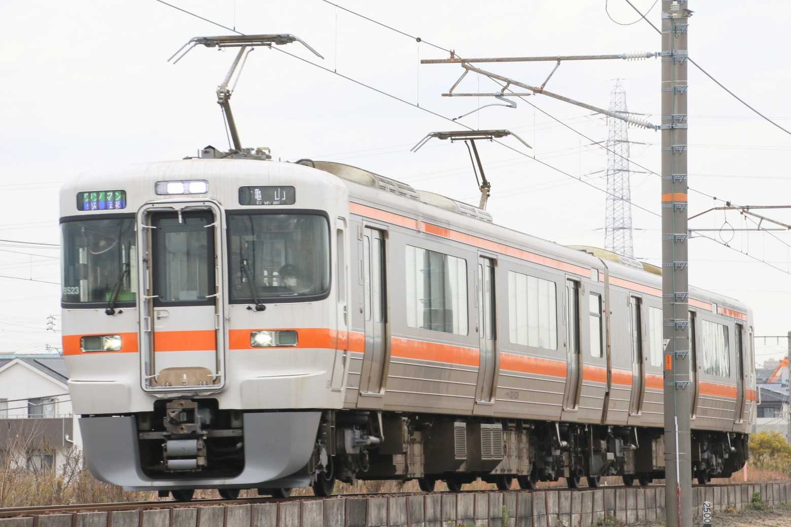 313系 シン B401〜B408 シスL1〜L8 B501〜B507 カキR201〜R217 | プレ