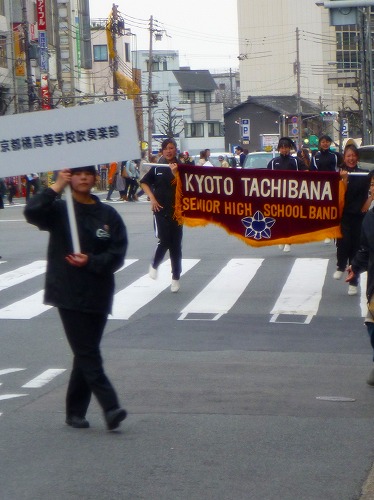 20130324サクラパレード　京都橘