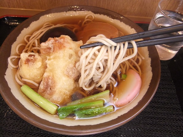 江戸そば わたなべ@八丁堀のしっぽくそば2