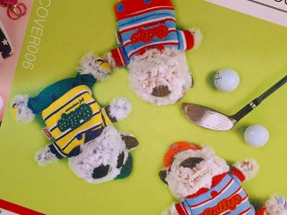 可愛いわんこヘッドカバー