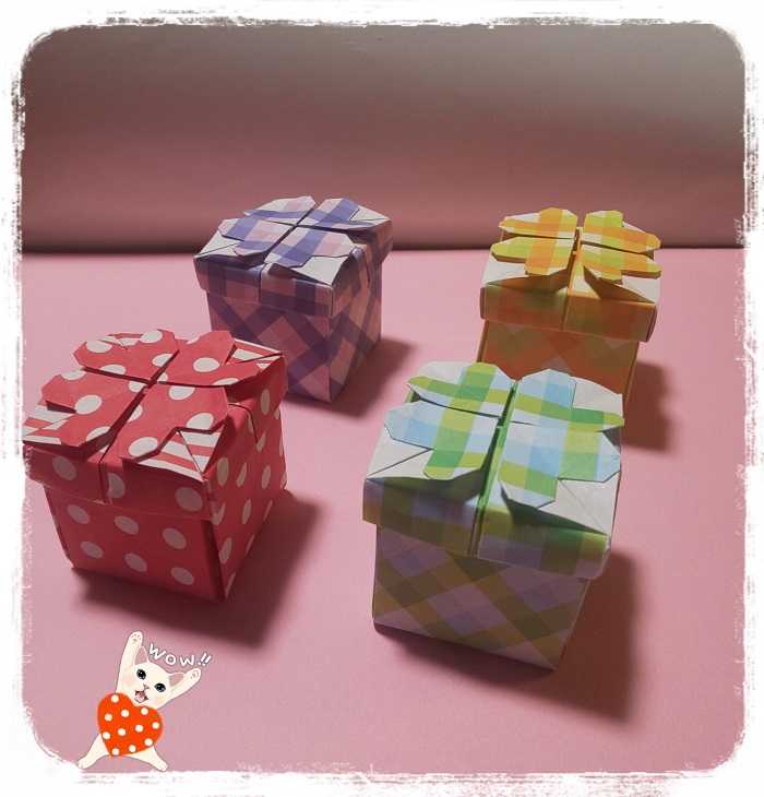 折り紙で作るクローバーのプレゼントボックス わたしの楽しみ 楽天ブログ