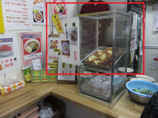 一由そば@日暮里の店内POP