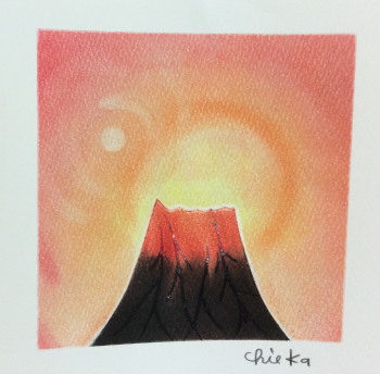 Chieさん　曙光の富士.jpg