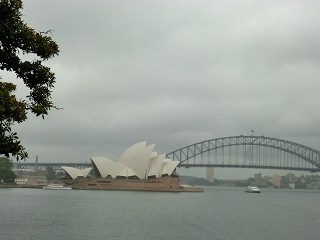 ハーバーブリッジとオペラハウス