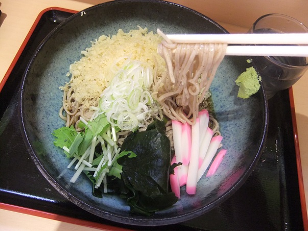 あさひ＠半蔵門の冷したぬきそば２