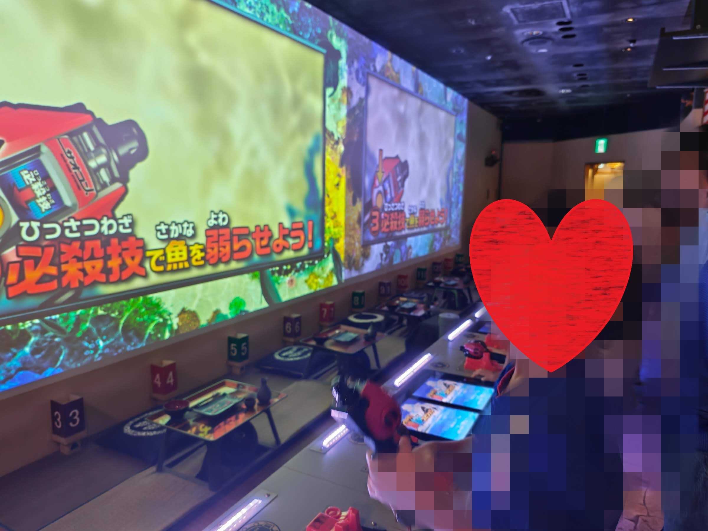 池袋ナンジャタウンででかい釣りスピリッツ