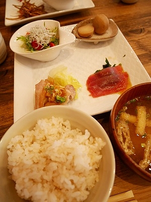 北斎茶房　本日の和デリプレート　ランチ