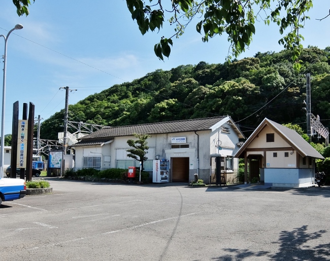 熊野古道　富田坂　仏坂　安居の渡し　日置川　駅