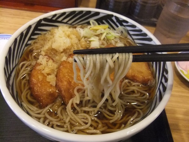 ウエスト佐倉店の丸天そば(3玉)２