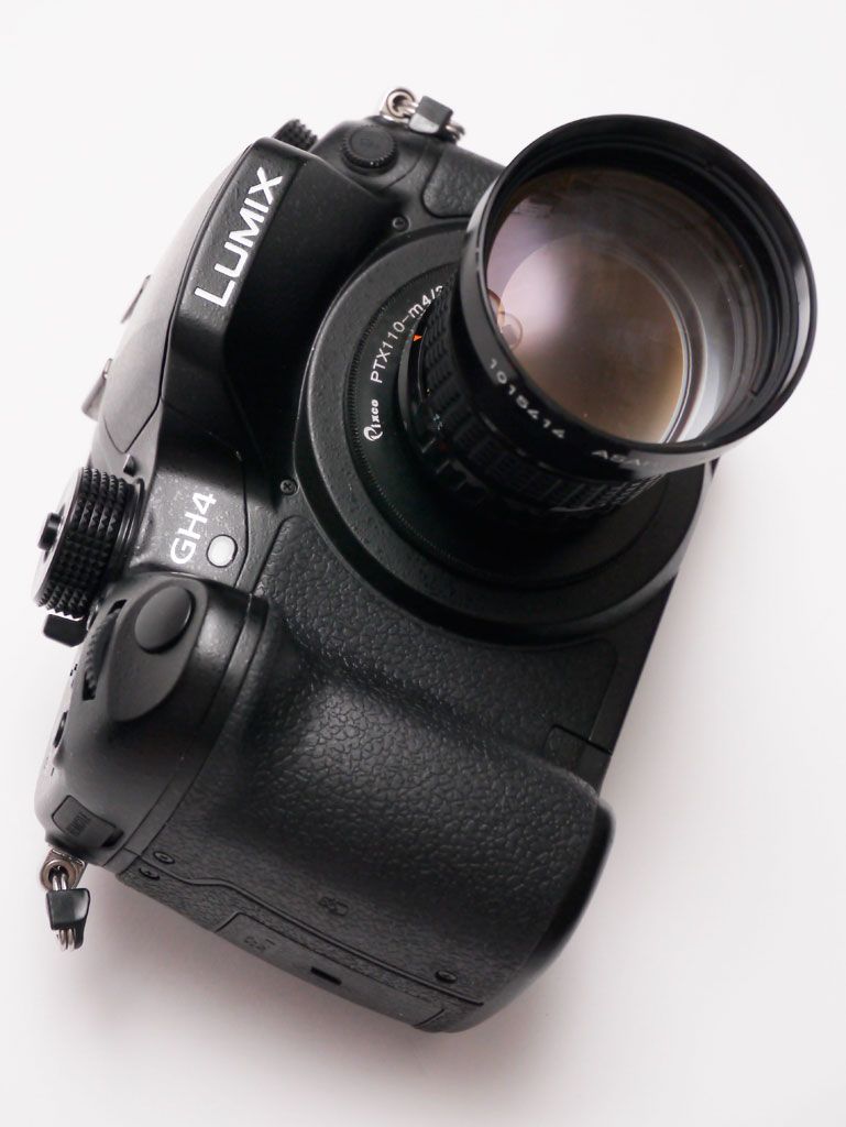 pixco マウントアダプター ペンタックス AUTO110レンズ → マイクロフォーサーズボディ | pixco マウントアダプター ペンタックス AUTO110レンズ