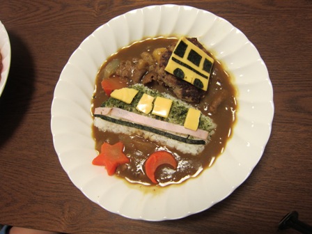 新幹線カレー２